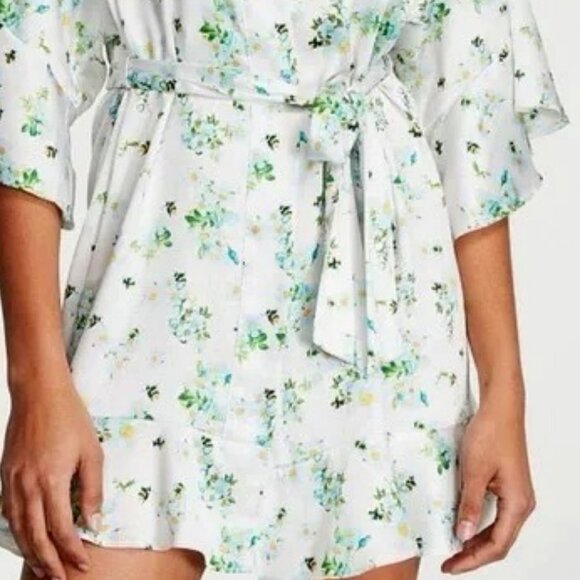 NWT Victorias Secret Satin bumble bee floral print robe size X large/ XXLarge Ra - Picture 1 of 1